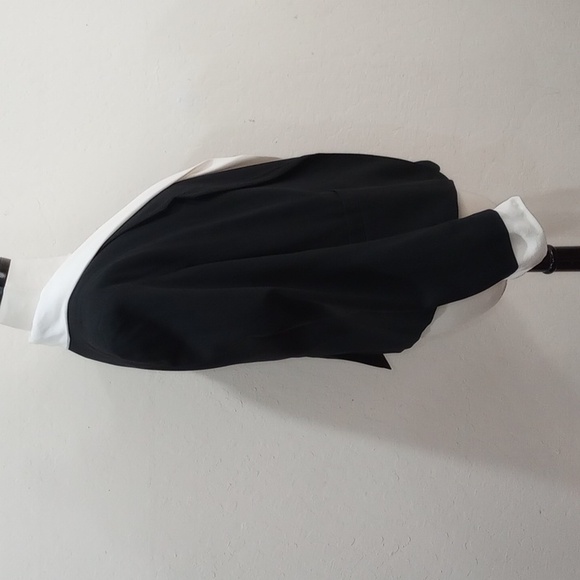 Alexander Wang Shawl Collar Black  Silk & Wool Blazer Smoking Jacket - 4 - Picture 6 of 9